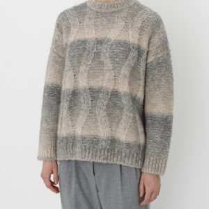 Maglione a trecce